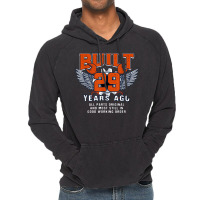 Built 29 Years Ago 29th Birthday 29 Years Old Bday Car Lover Vintage Hoodie | Artistshot