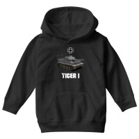 Tiger I German Heavy Tank Ww2 Military Panzerkampfwagen Pullover Hoodi Youth Hoodie | Artistshot