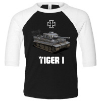 Tiger I German Heavy Tank Ww2 Military Panzerkampfwagen Pullover Hoodi Toddler 3/4 Sleeve Tee | Artistshot