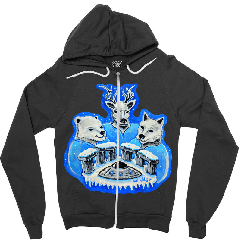 Solstice Sentinels, Solstice Sentinels Vintage, Solstice Sentinels Art Zipper Hoodie | Artistshot