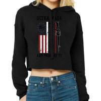 Ultra Maga Gear Cropped Hoodie | Artistshot