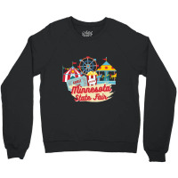 Minnesota State Fair, Ferris Wheel, Carousel Crewneck Sweatshirt | Artistshot