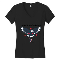 Ultra Maga Gear Women's V-neck T-shirt | Artistshot