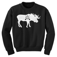 Bwca Minnesota Moose Canoe Paddle Hoodie Youth Sweatshirt | Artistshot