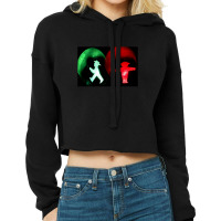 Green Light Red Light Cropped Hoodie | Artistshot