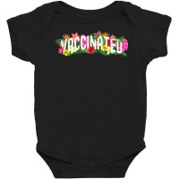 I'm Vaccinated Floral Pro Vaccination Summer Vaccine Gift T Shirt Baby Bodysuit | Artistshot