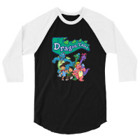 Dragon Tales Graphic 3/4 Sleeve Shirt | Artistshot