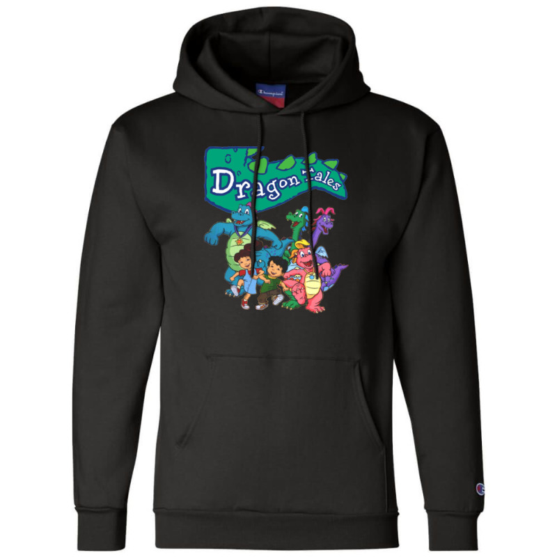 Dragon Tales Graphic Champion Hoodie | Artistshot