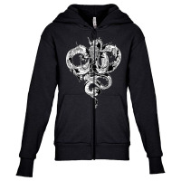 Dragon  Chinese Divine Dragon  Anime Dragon Heart Shape Tank Top Youth Zipper Hoodie | Artistshot