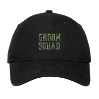 Groom Squad Camouflage Groomsmen Adjustable Cap | Artistshot