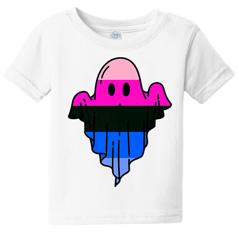 Cute Omnisexual Ghost Spooky Halloween Funny Lgbtq Pride Premium T Shi Baby Tee by shetodusheda | Artistshot