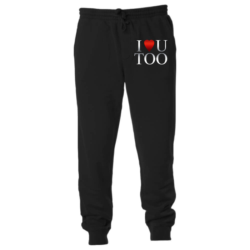 I Love U Too Unisex Jogger | Artistshot