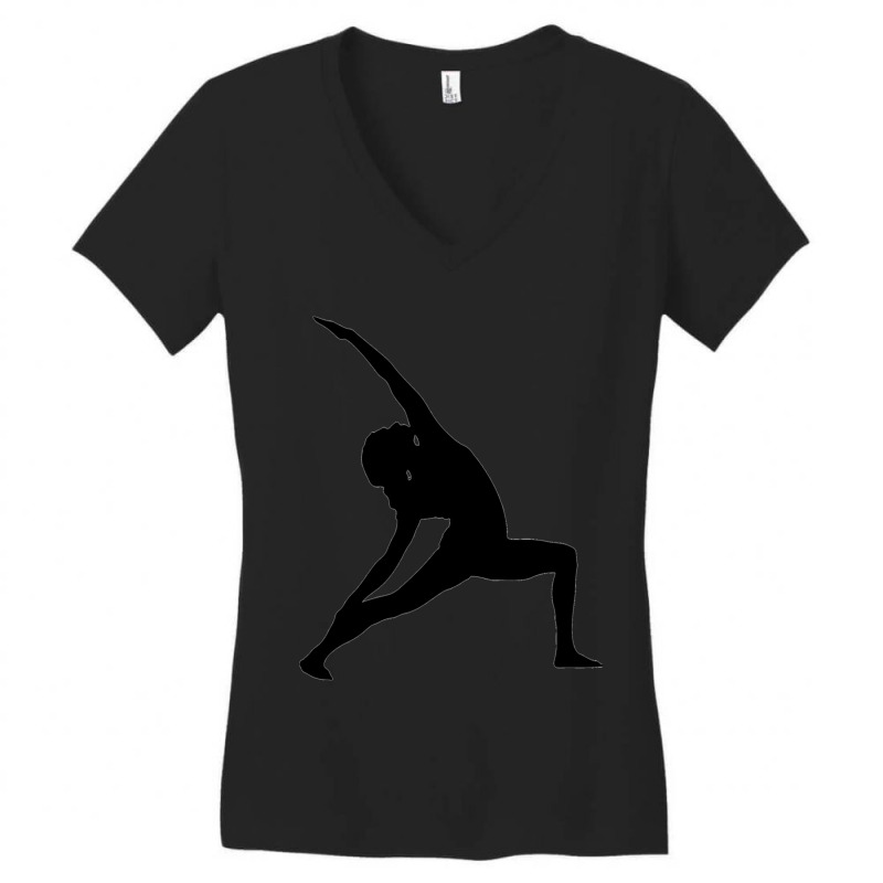 Okay But First Yoga    (8) Women's V-Neck T-Shirt by cm-arts | Artistshot