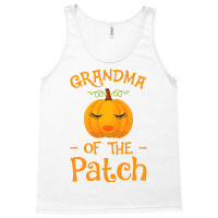 Grandma Of The Patch Pumpkin Halloween Tank Top | Artistshot