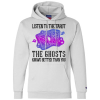 Listen To The Tarot Cards Crystal Divination Ball Witch T Shirt Champion Hoodie | Artistshot