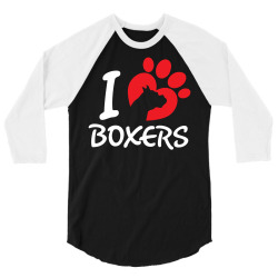 I Love Boxers 3/4 Sleeve Shirt | Artistshot