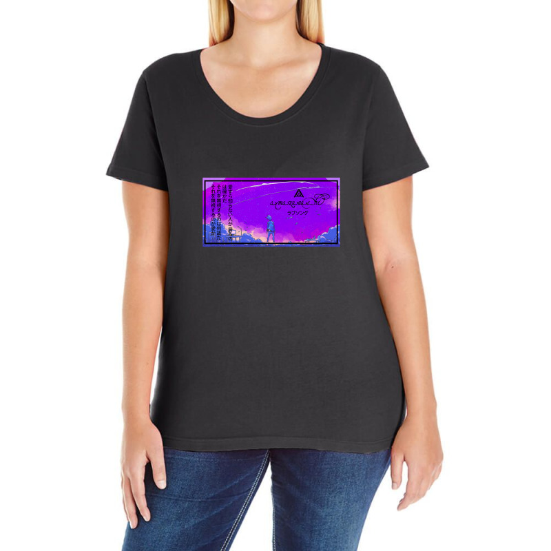 Amazarashi Love Song .png Ladies Curvy T-Shirt by DonaldGutier | Artistshot