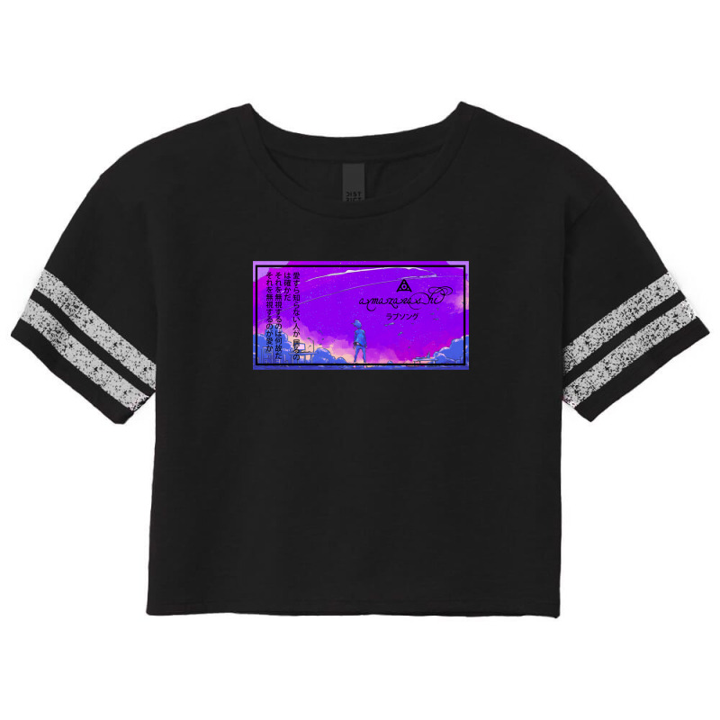 Amazarashi Love Song .png Scorecard Crop Tee by DonaldGutier | Artistshot