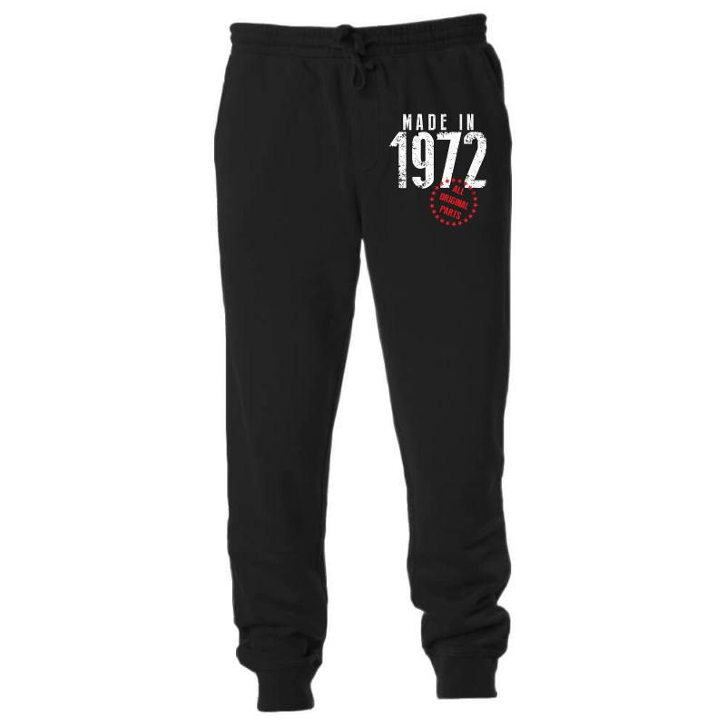 Made In 1972 All Original Parts Unisex Jogger | Artistshot