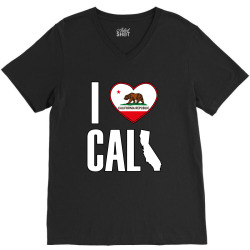 I Love You California V-Neck Tee | Artistshot