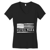 Ultra Maga Gear             (3) Women's V-neck T-shirt | Artistshot