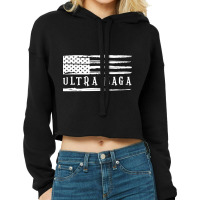 Ultra Maga Gear             (3) Cropped Hoodie | Artistshot