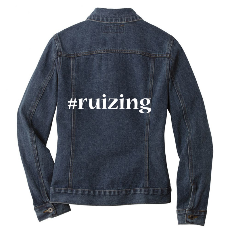 Ruizing Shirt Ladies Denim Jacket by cm-arts | Artistshot