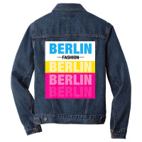 I Love Berlin Berlin Deutschland Berlin Men Denim Jacket | Artistshot