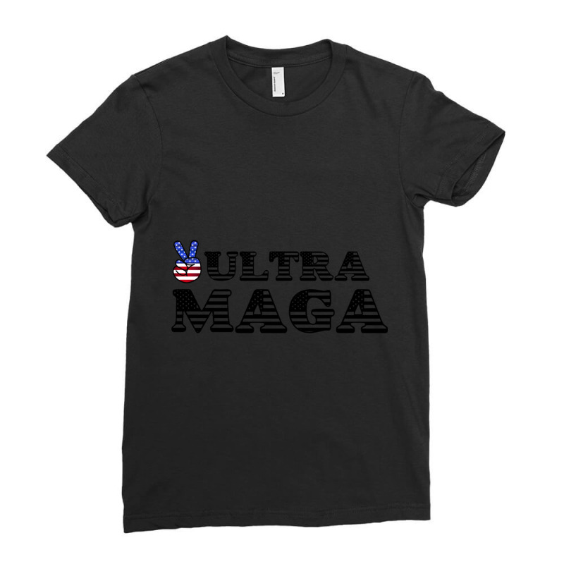 Ultra Maga Gear             (11) Ladies Fitted T-Shirt by cm-arts | Artistshot