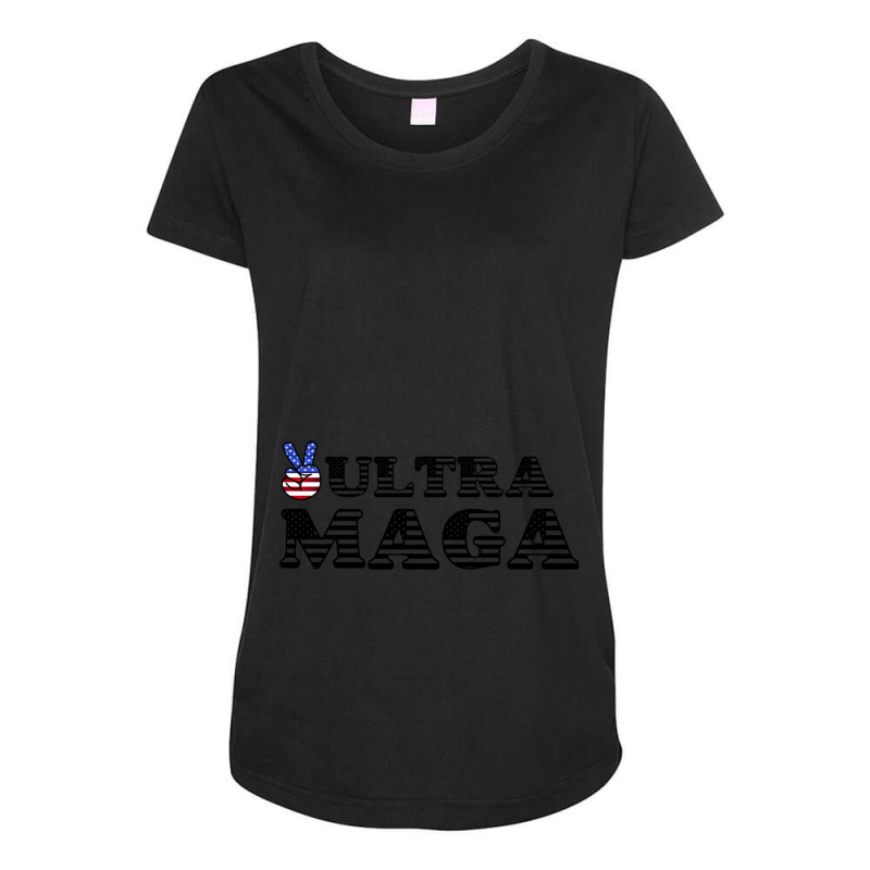 Ultra Maga Gear             (11) Maternity Scoop Neck T-shirt by cm-arts | Artistshot