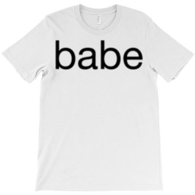 Babe Love Valentine's Day Lover Husband Boyfriend Sweatshirt T-shirt Designed By Hughesdalton