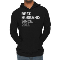 Mens Best Husband Since 2012  10th Wedding Anniversary Tin T Shirt Lightweight Hoodie | Artistshot