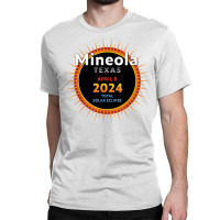 Mineola Texas Tx Total Solar Eclipse 2024  2  T Shirt Classic T-shirt | Artistshot