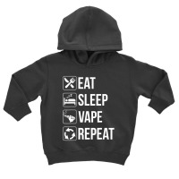 Eat Sleep Repeat Toddler Hoodie | Artistshot