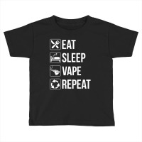 Eat Sleep Repeat Toddler T-shirt | Artistshot