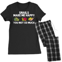 Cool Snails For Men Women Snailed It Zebra Tiger Snail Lover T Shirt Women's Pajamas Set | Artistshot