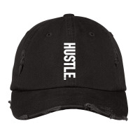 Hustle. For Entrepreneur Hustler Boss Hip Hop Lover Vintage Cap | Artistshot