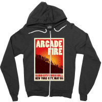 Arcade Fire Concer Zipper Hoodie | Artistshot