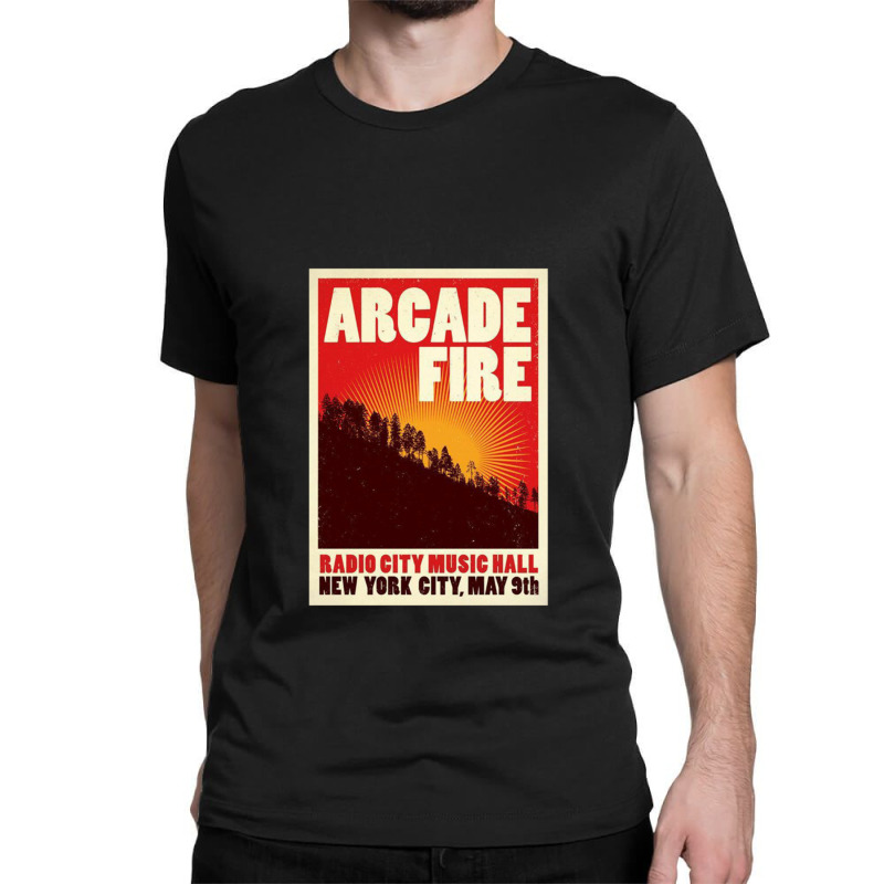 Arcade Fire Concer Classic T-shirt by cm-arts | Artistshot