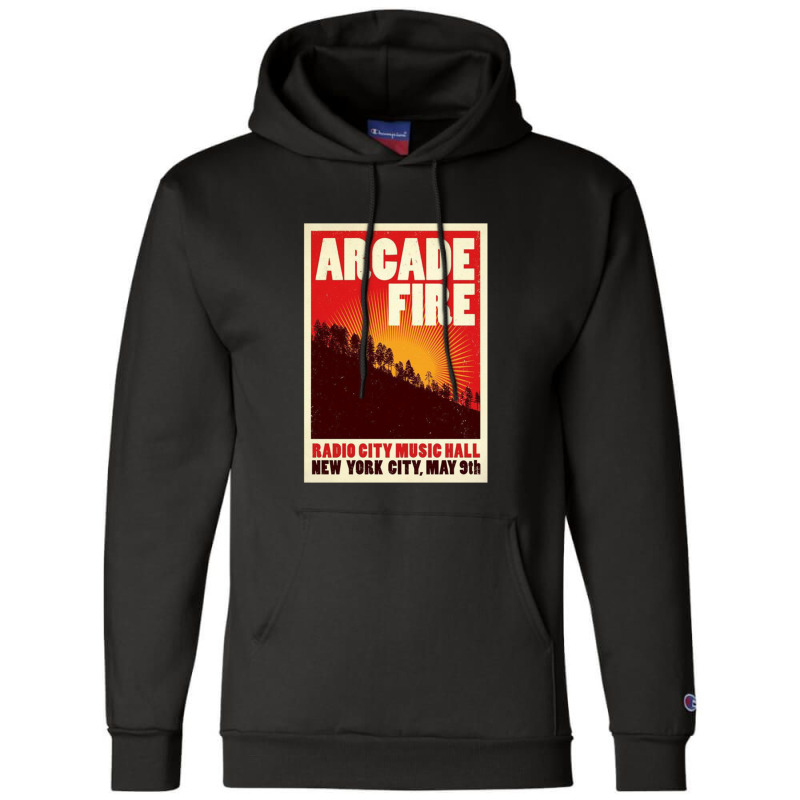 Arcade Fire Concer Champion Hoodie by cm-arts | Artistshot