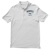 Moorefield Nebraska Ne Vintage Athletic Navy Sports Design T Shirt Men's Polo Shirt | Artistshot