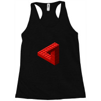 Escher Toy Bricks - Red Racerback Tank | Artistshot