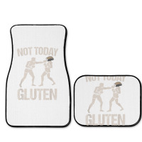 Gluten Free Gifts Wheat Barley Rye Celiac Disease Awareness T Shirt Full Set Car Mats | Artistshot