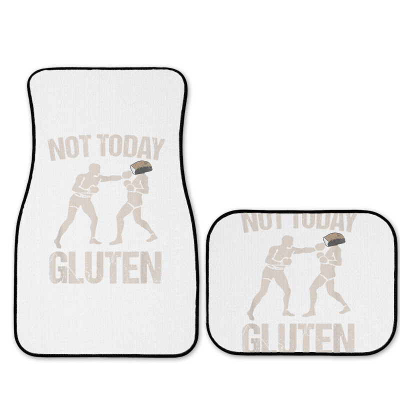 Gluten Free Gifts Wheat Barley Rye Celiac Disease Awareness T Shirt Full Set Car Mats | Artistshot