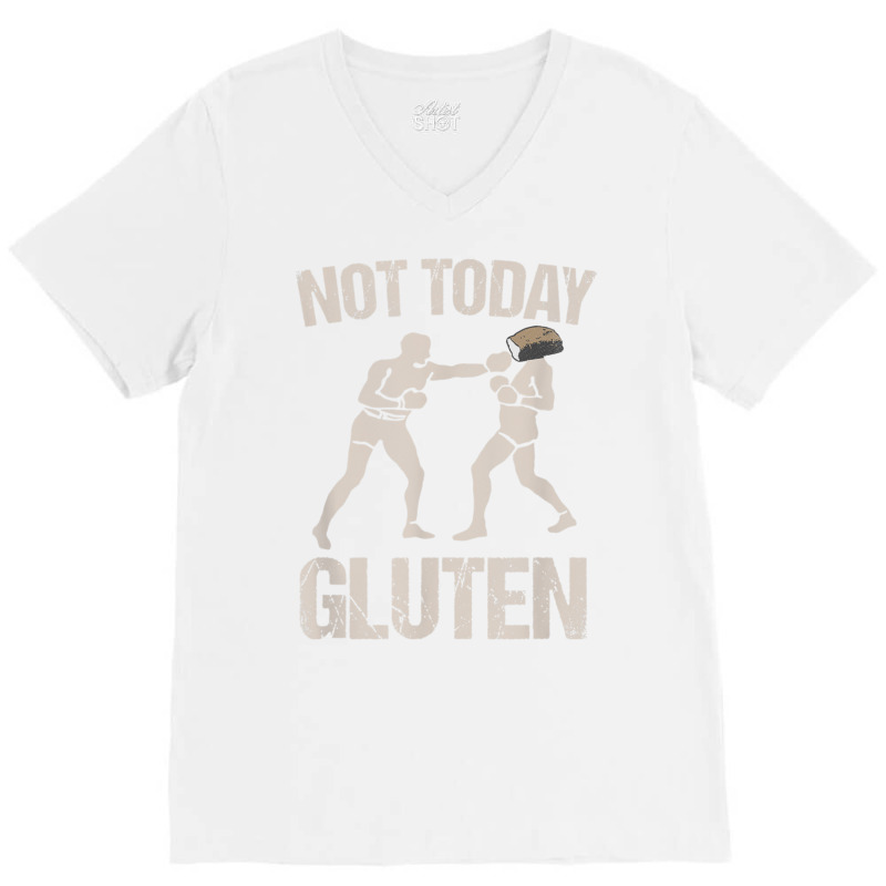 Gluten Free Gifts Wheat Barley Rye Celiac Disease Awareness T Shirt V-neck Tee | Artistshot