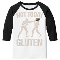 Gluten Free Gifts Wheat Barley Rye Celiac Disease Awareness T Shirt Youth 3/4 Sleeve | Artistshot