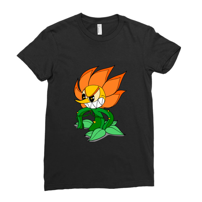 Evil Carnation (cagney Carnation) Ladies Fitted T-Shirt by NicholasRoberson | Artistshot