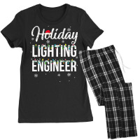 Holiday Lighting Engineer Christmas Light Mens Women's Pajamas Set | Artistshot