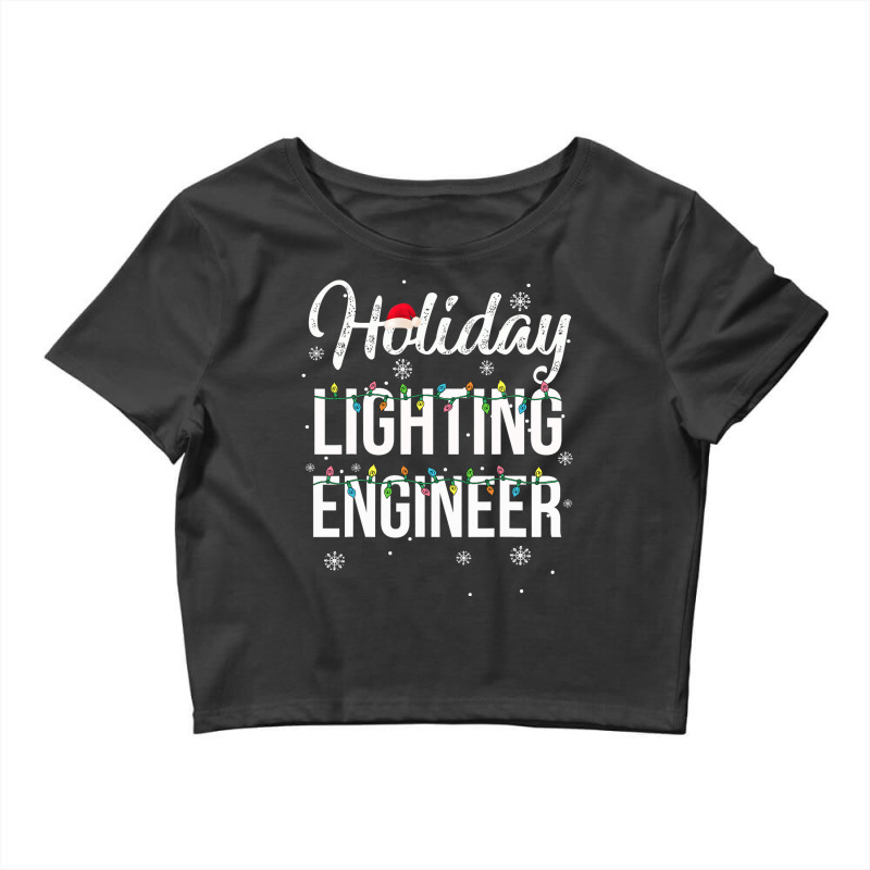 Holiday Lighting Engineer Christmas Light Mens Crop Top by Chalaun | Artistshot