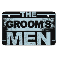 Mens The Groom's Men Groomsman Stag Party Bachelor Party Atv License Plate | Artistshot